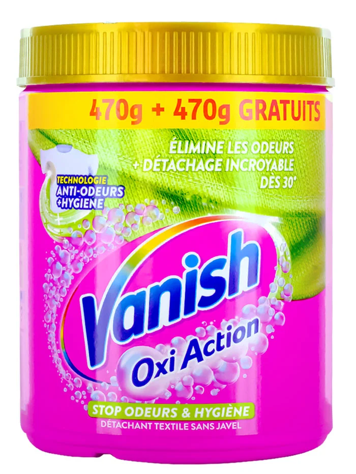 Vanish Detergent praf pt. indepartarea pete 940 g Oxi Action