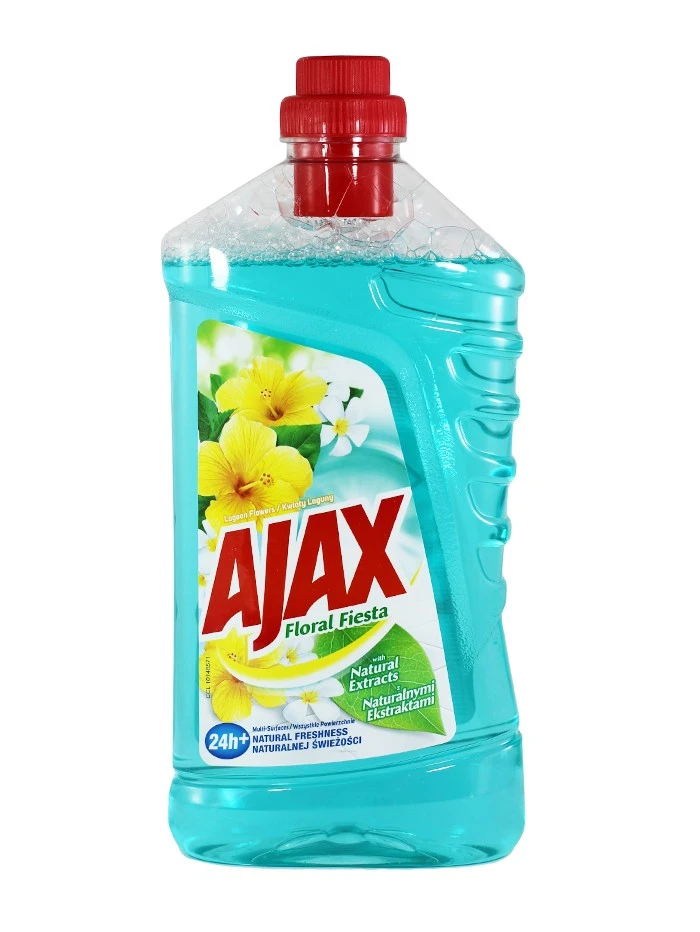 Ajax Detergent Pardoseli 1L Lagoon Flowers