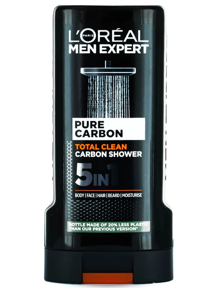 Loreal Men Expert Gel de dus barbati 300 ml Pure Carbon