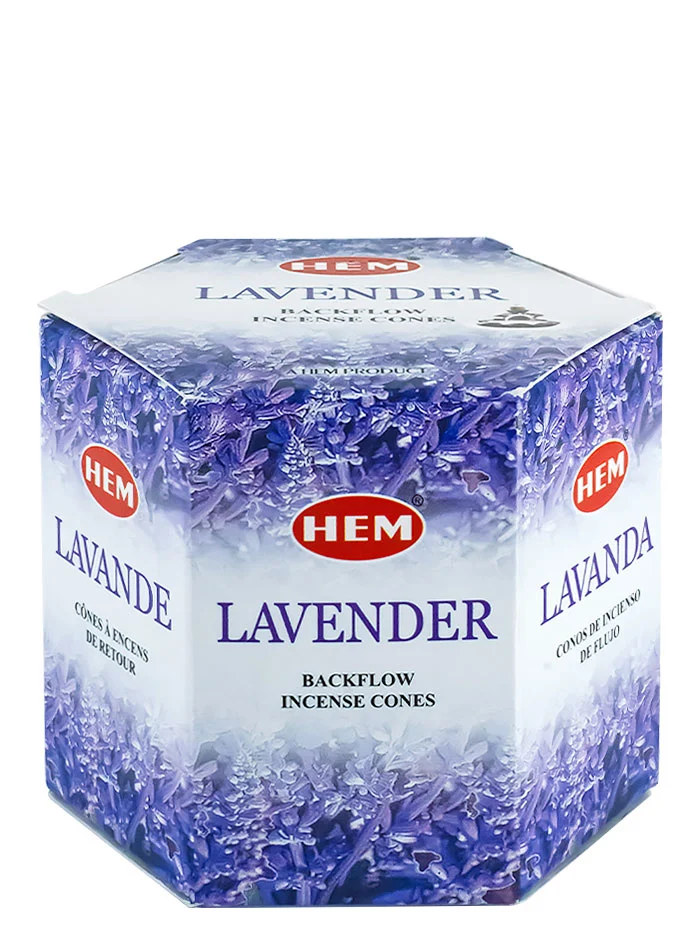 Hem Conuri parfumate 40 buc Backflow Lavender