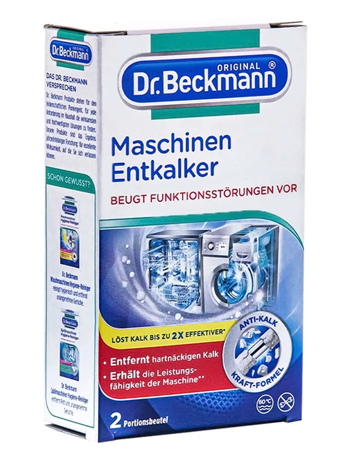 Dr. Beckmann Pudra anticalcar pentru masina de spalat vase si rufe 100 g (2x50g)