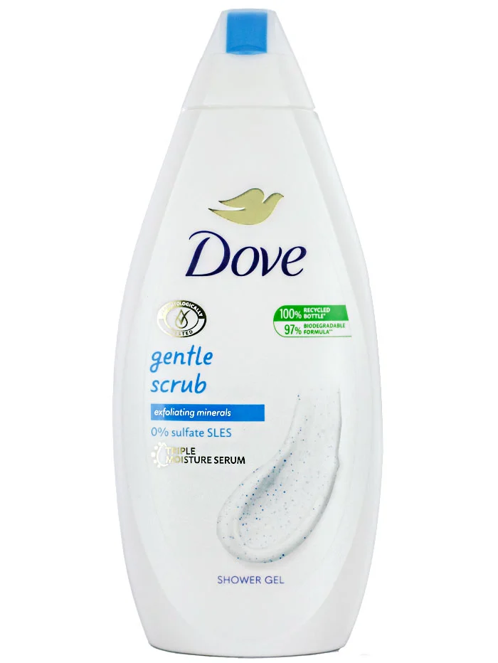 Dove Gel de dus 500 ml Gentle Scrub