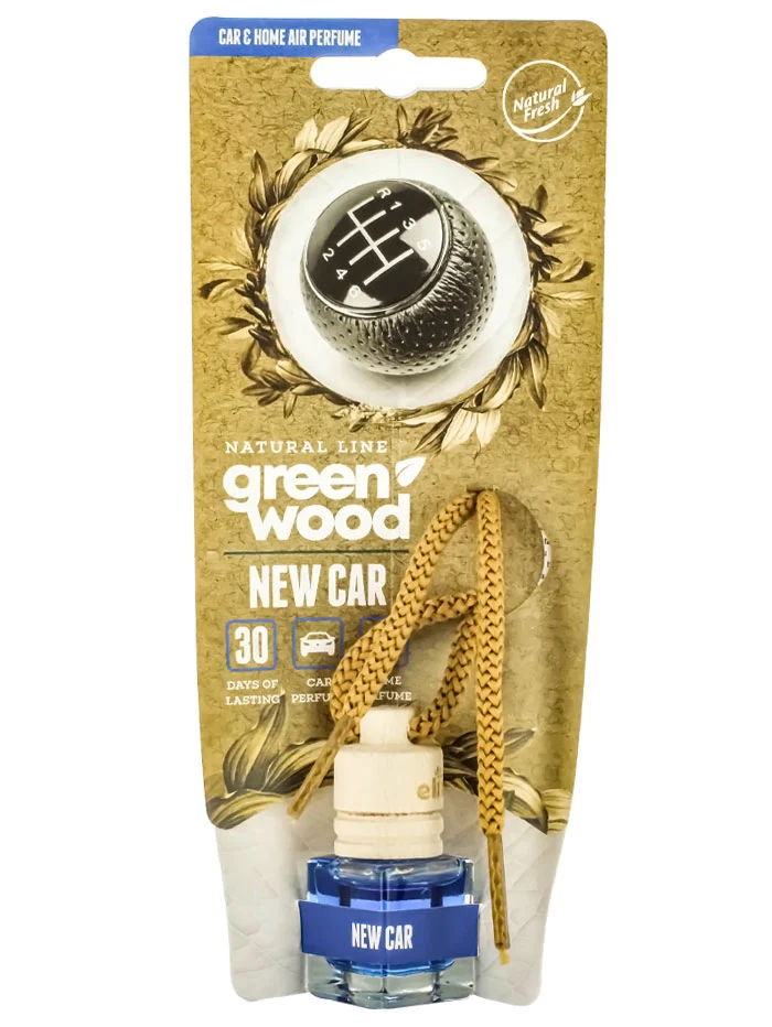 Elix Green Wood Parfum Auto 5 ml New Car