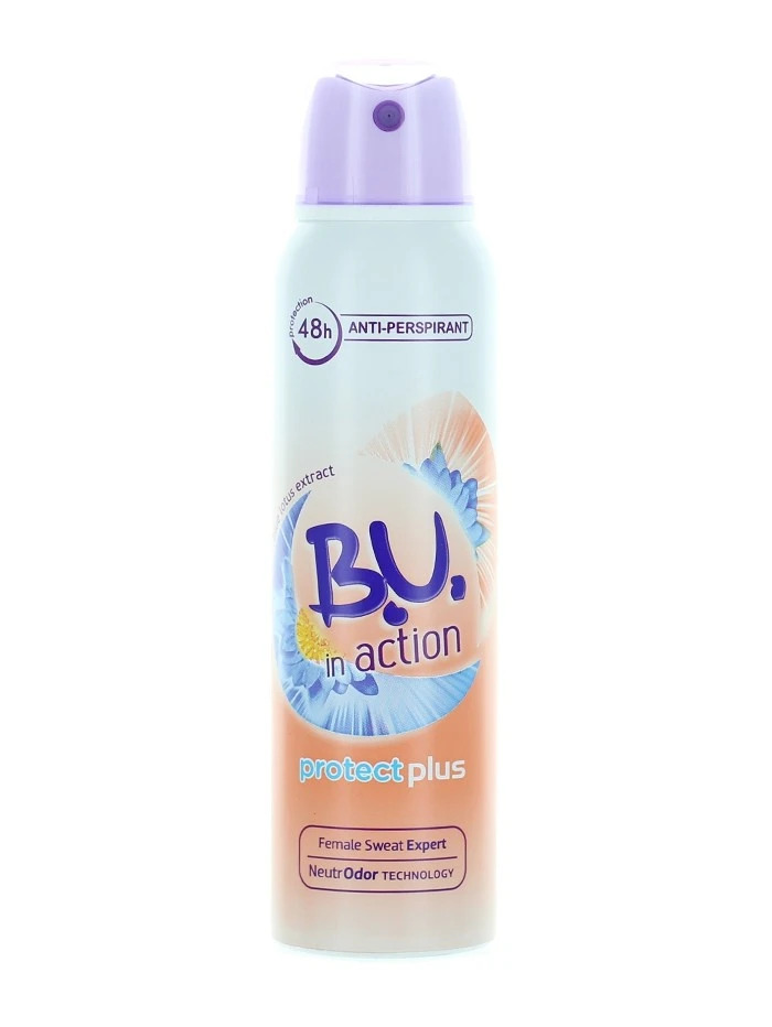 B.U. Spray Deodorant 150 ml Action Protect plus