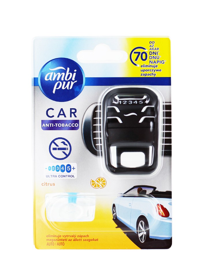 Ambi Pur Aparat Odorizant auto 7 ml Anti-Tobacco