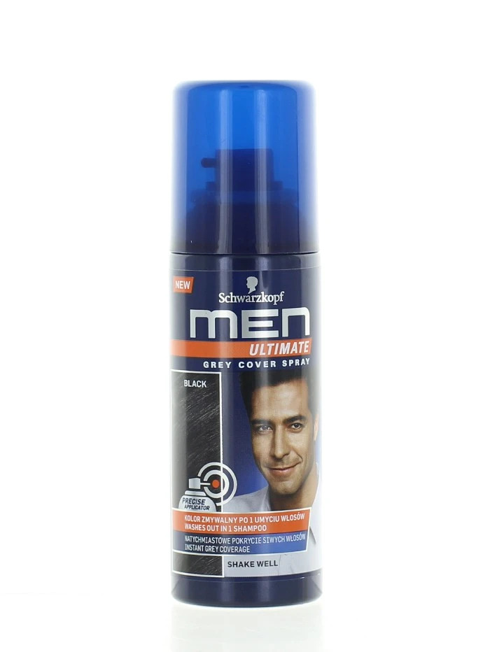 Schwarzkopf Men Spray colorant pentru par 120 ml Black