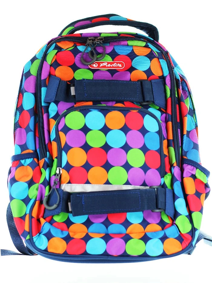 Herlitz Rucsac Skater Cu Doua Comp. Cod:741 Spots (43x27x18cm)