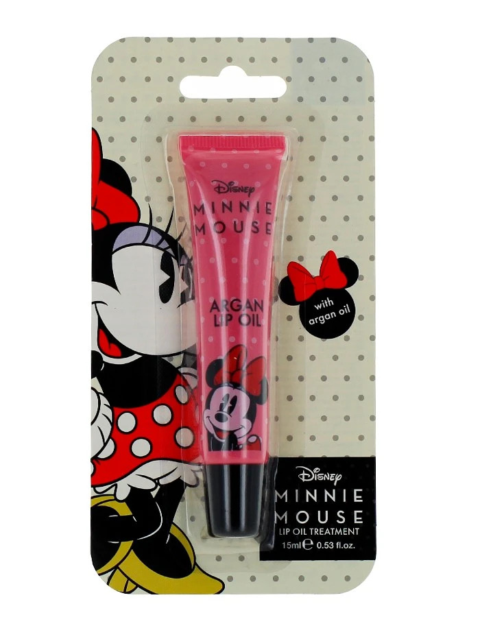 Disney Minnie Mouse Tratament cu ulei pentru buze 15 ml Argan