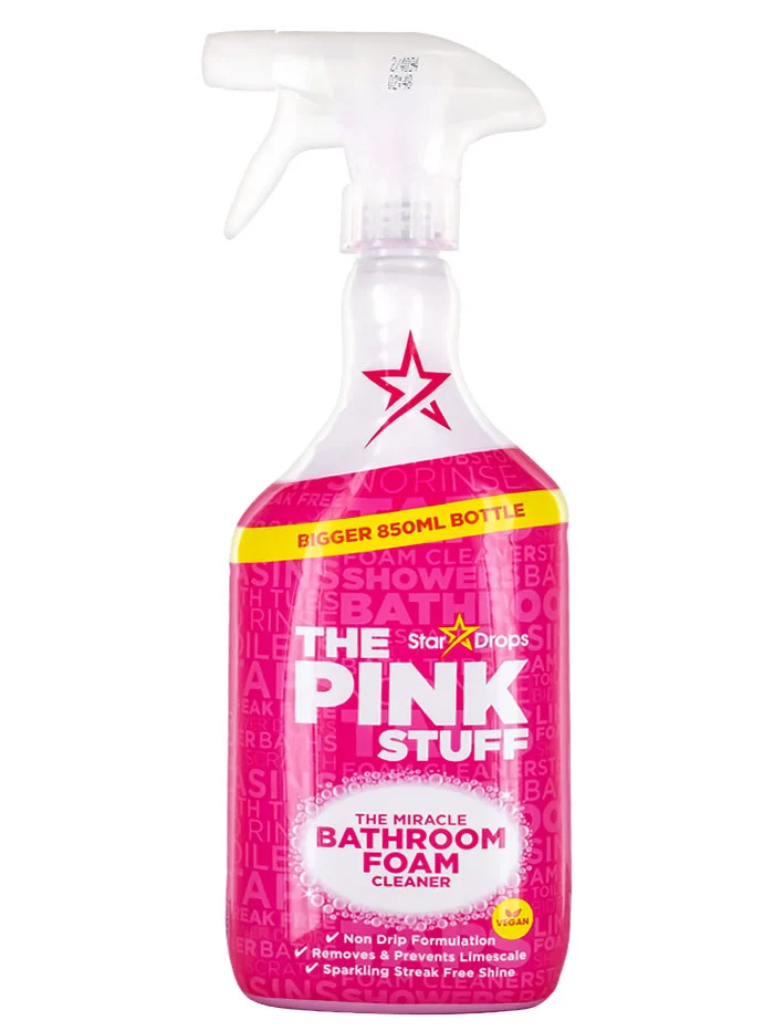 Pink Stuff Solutie (spuma) curatat baie cu pompa 850 ml