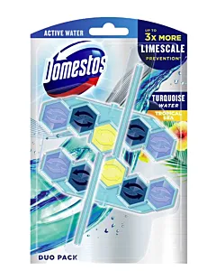 Domestos Odorizant wc cu bile 2x53 g Tropical Sea Turquoise Water