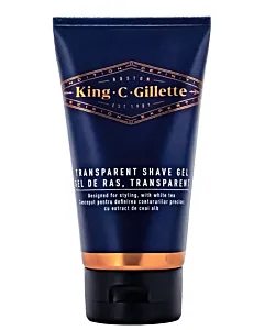 Gillette Gel de ras transparent 150 ml King C (in tub)