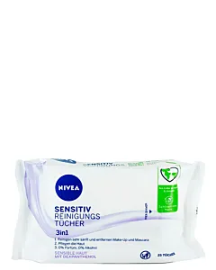 Nivea Servetele demachiante 25 buc 3 in 1 Sensitiv