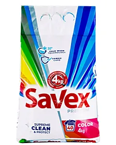 Savex Detergent automat 4 kg 40 spalari Color Premium