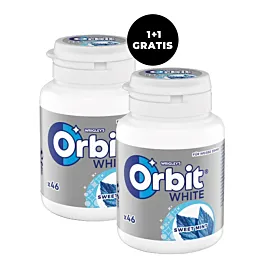 PROMO Orbit Guma de mestecat 46 buc Sweet Mint 1+1 GRATIS (EXP:10.2024)