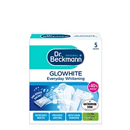 Dr. Beckmann Pudra inalbitoare pentru rufe albe 5 x 40 g Glowhite Everyday Whitening