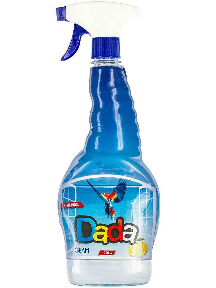 Dada Solutie curatat geamuri cu pompa 750 ml Lamaie