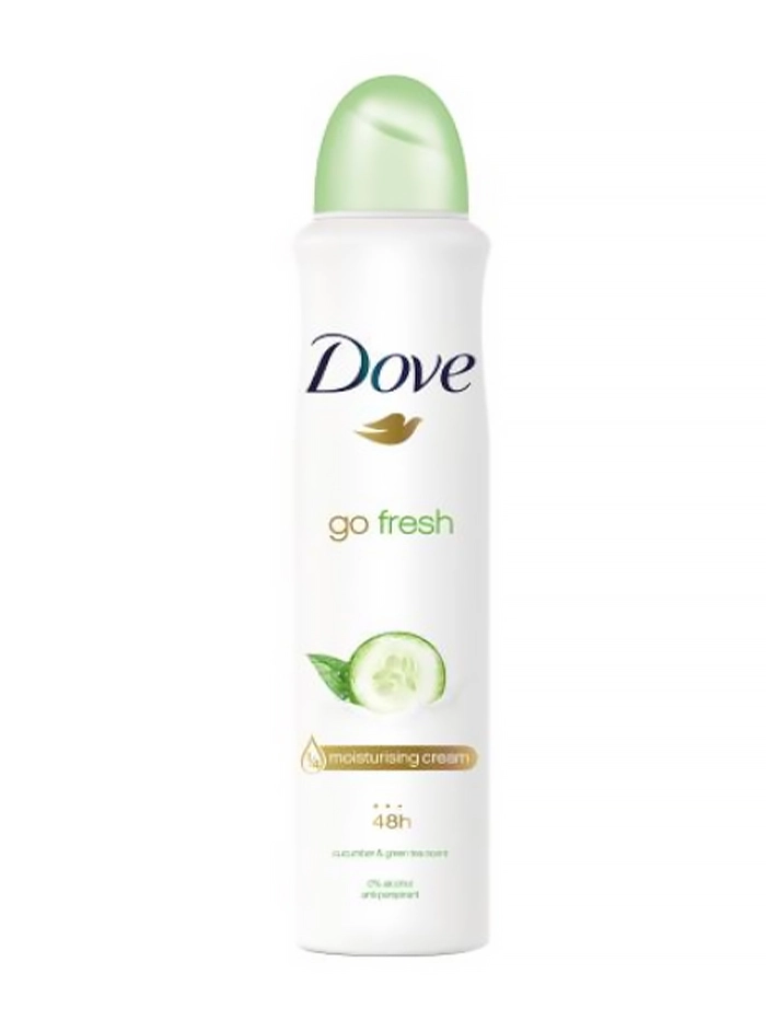 Dove Spray deodorant femei 250 ml Go fresh Castraveti