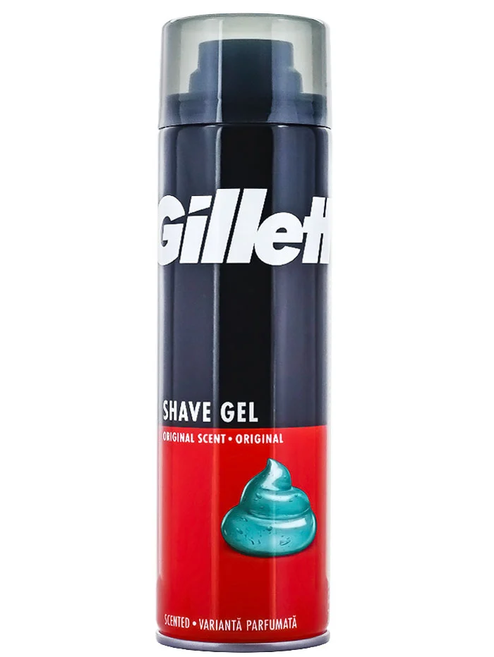 Gillette Gel de ras 200 ml Original